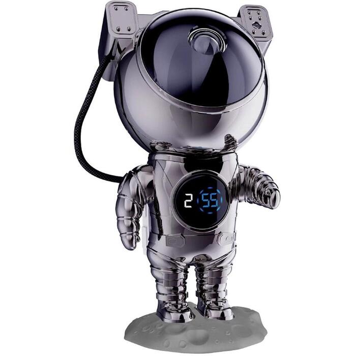 Hawk Astronautu zvaigžņu/miglāja projektors HW-STAR02, hromēts