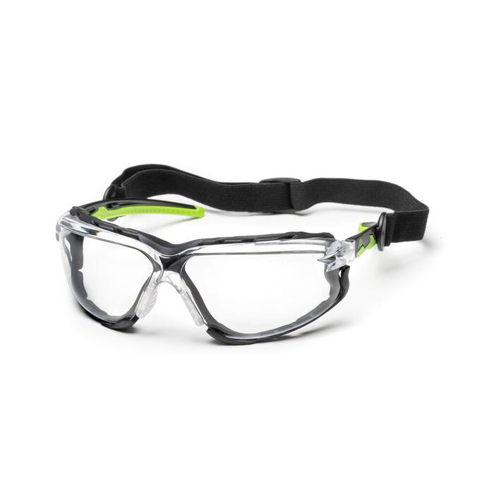 Aizsargbrilles ar gumiju, caurspīdīgas, Active Vision V640 (V640)