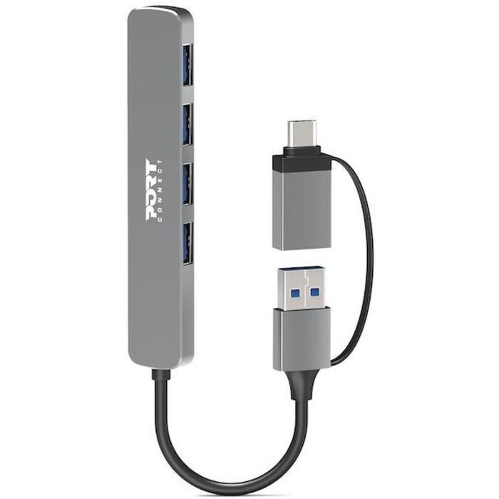 Port Connect USB centrmezgls 900160, 4
