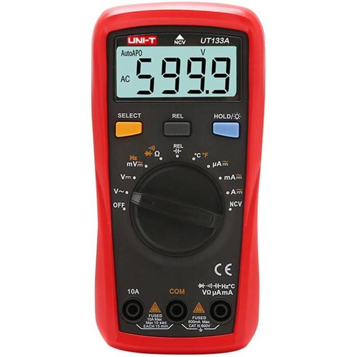 Uni-T UT133A rokas digitālais multimetrs, 600V
