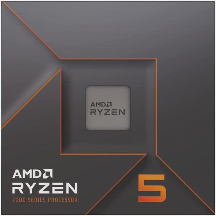 Amd Процессор Ryzen 5 7600X 100-100000593WOF, 4.7GHz, 32MB, 6 ядер, 12 потоков, AM5, 105W (100-100000593WOF)