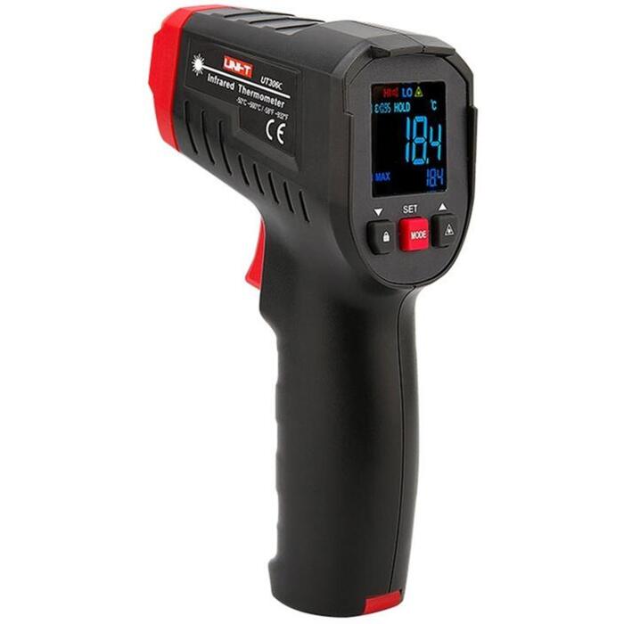 Uni-T UT306C infrasarkanais termometrs, -50°C  500°C