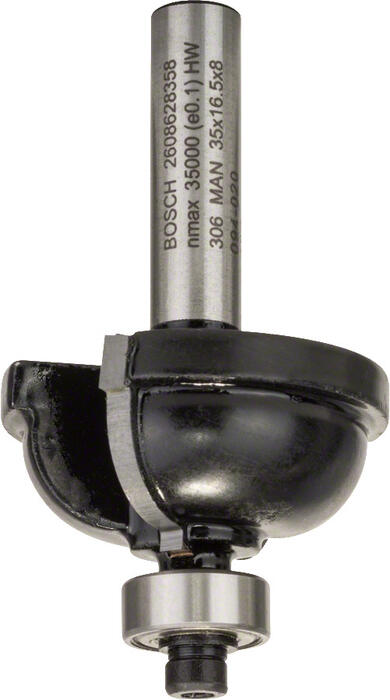 Malu frēze HM R=9,5mm, l=17mm