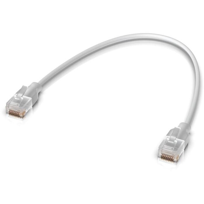 Ubiquiti UACC-Cable-Patch-EL-0.15M-W, patch kabelis, 0