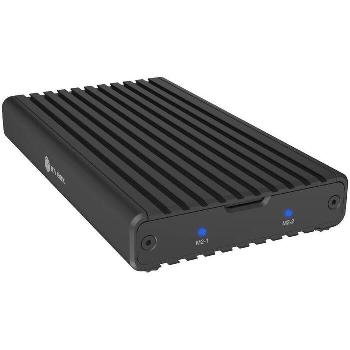 Raidsonic IB-2817M-C32, NVMe SSD korpuss, 2x