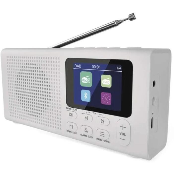 Emos Portatīvais radio E0091, DAB/DAB+/FM, 337g