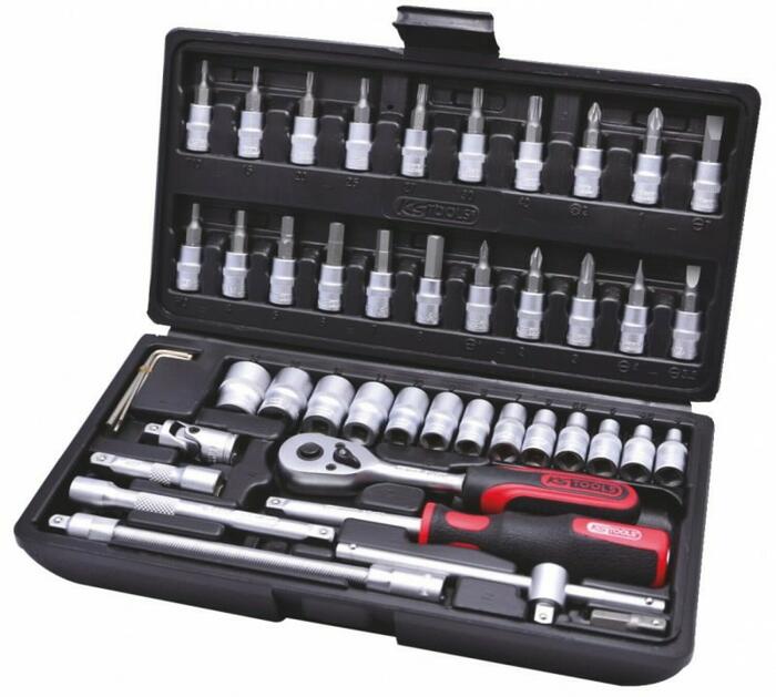 Muciņu komplekts 1/4" CLASSIC, 48 gab