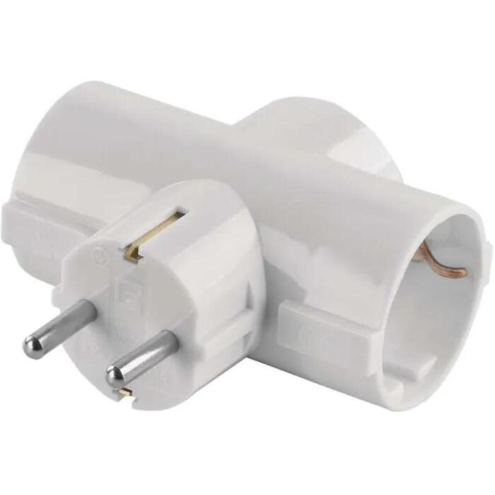 Emos Множественные розетки P00242, 3x2P+PE, 2300W, IP20, белый, пластик, 1 шт, подвесной (P00242)
