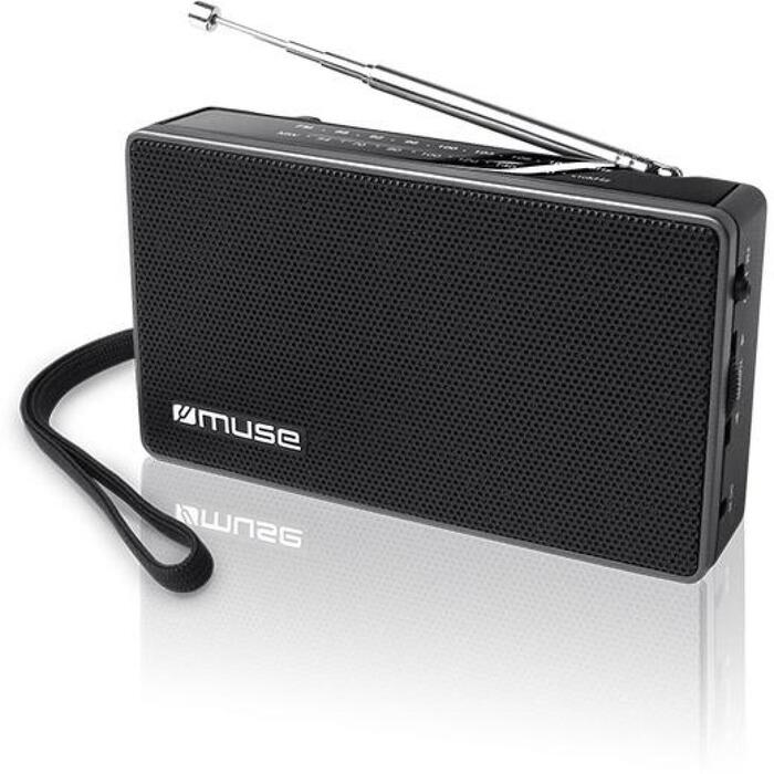 Muse pārnēsājams radio M-030R, 2 joslas