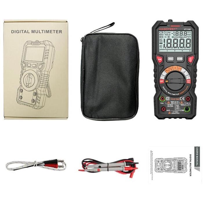 Habotest HT118E Universālais Digitālais Multimetrs True