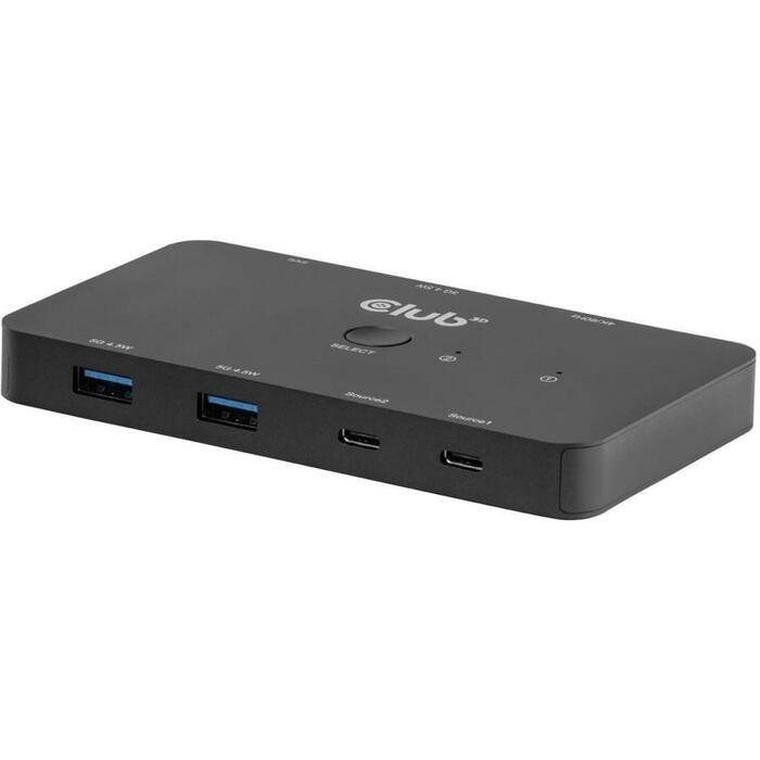Club3D KVM komutators CSV-2512, 1 HDMI