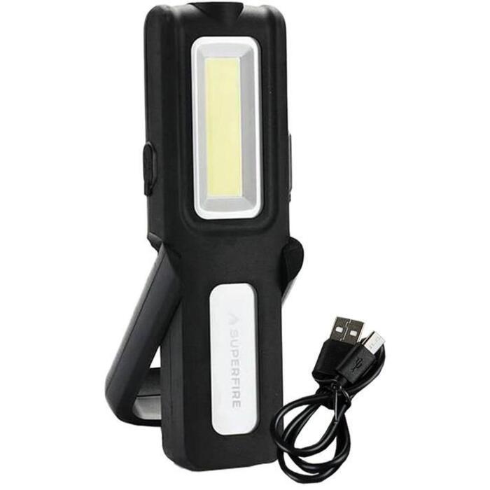 Superfire G12 darba lukturis, 566lm, USB