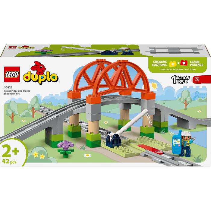 LEGO DUPLO Vilcienu tilta un sliežu