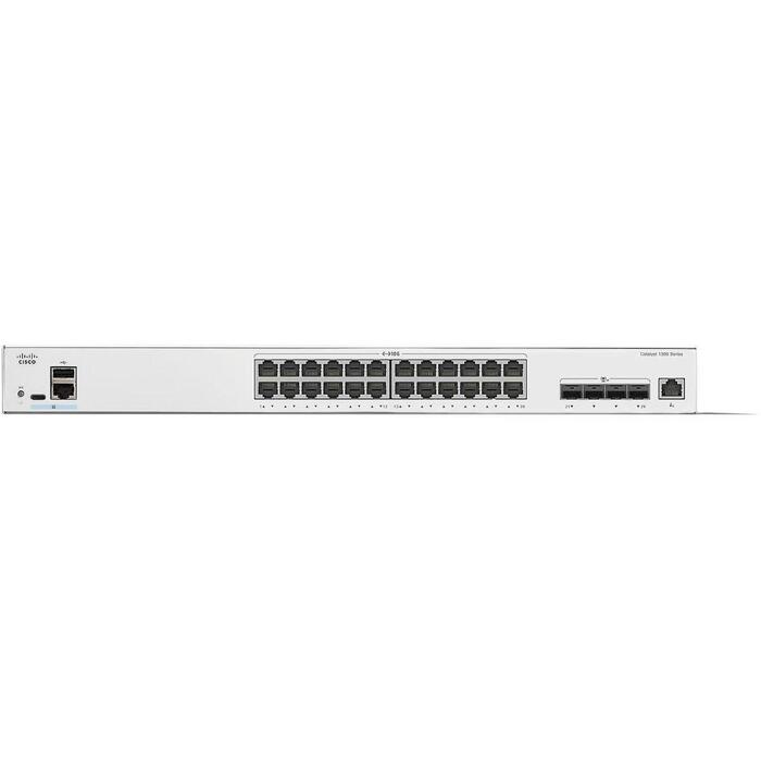 Cisco komutators C1300-24XT, 24x 10/100/1000, 4x