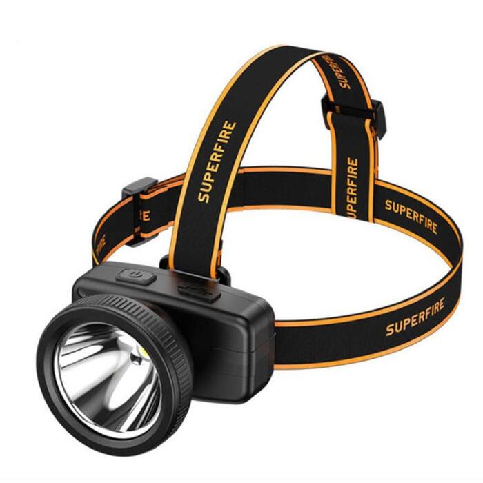 Superfire HL55 lukturis, 150 lm, USB-C