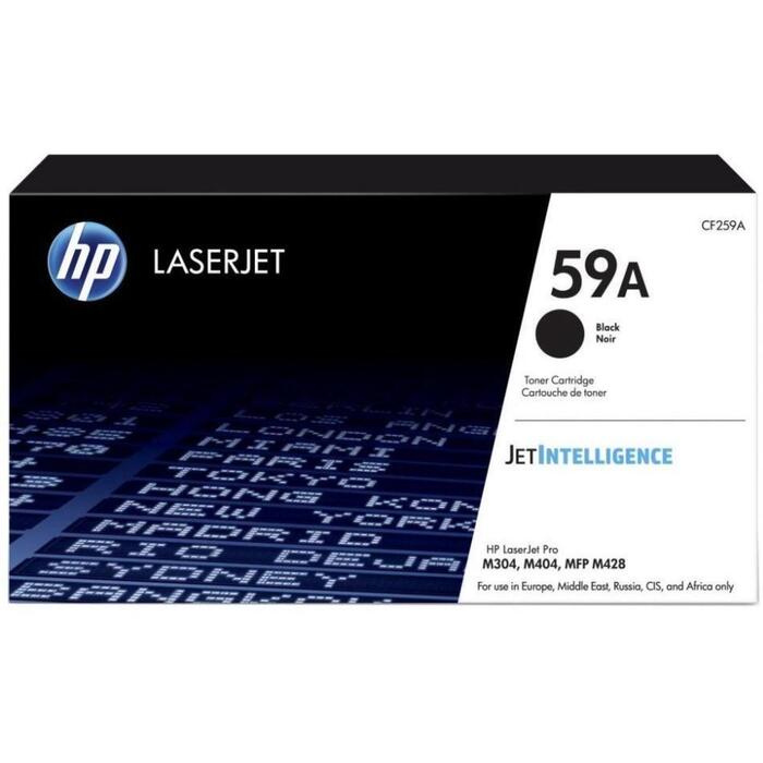 HP printera kasetne CF259A, melna, lāzera