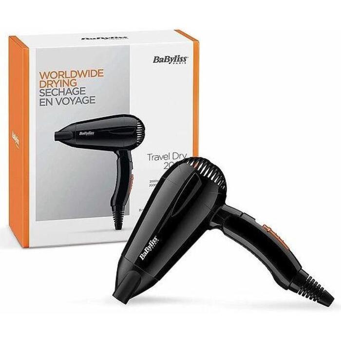 BaByliss 5344E ceļojumu fēns, 2000 W