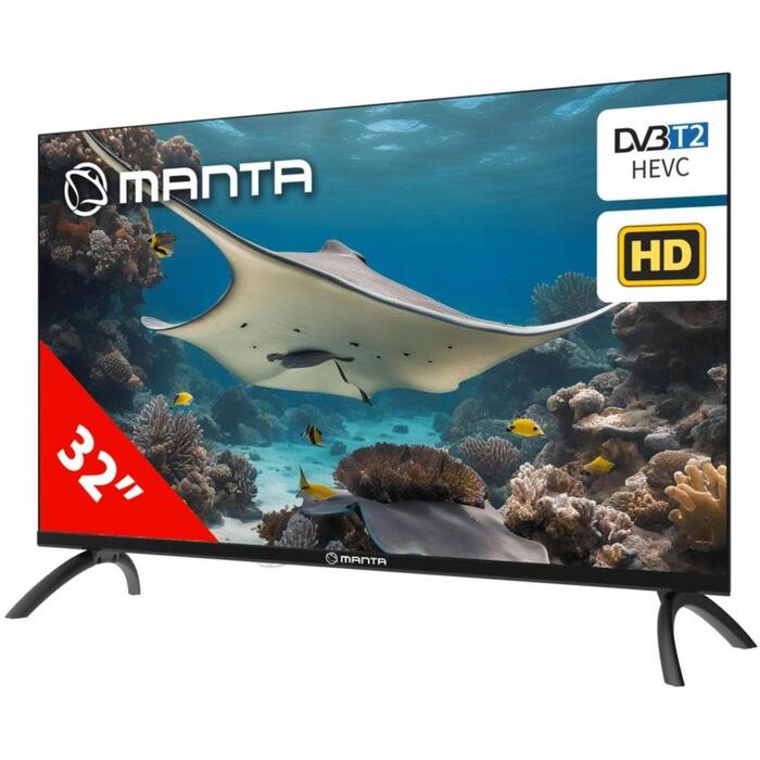 Manta 32LHN124E televizors, 32", 1366x768 HD