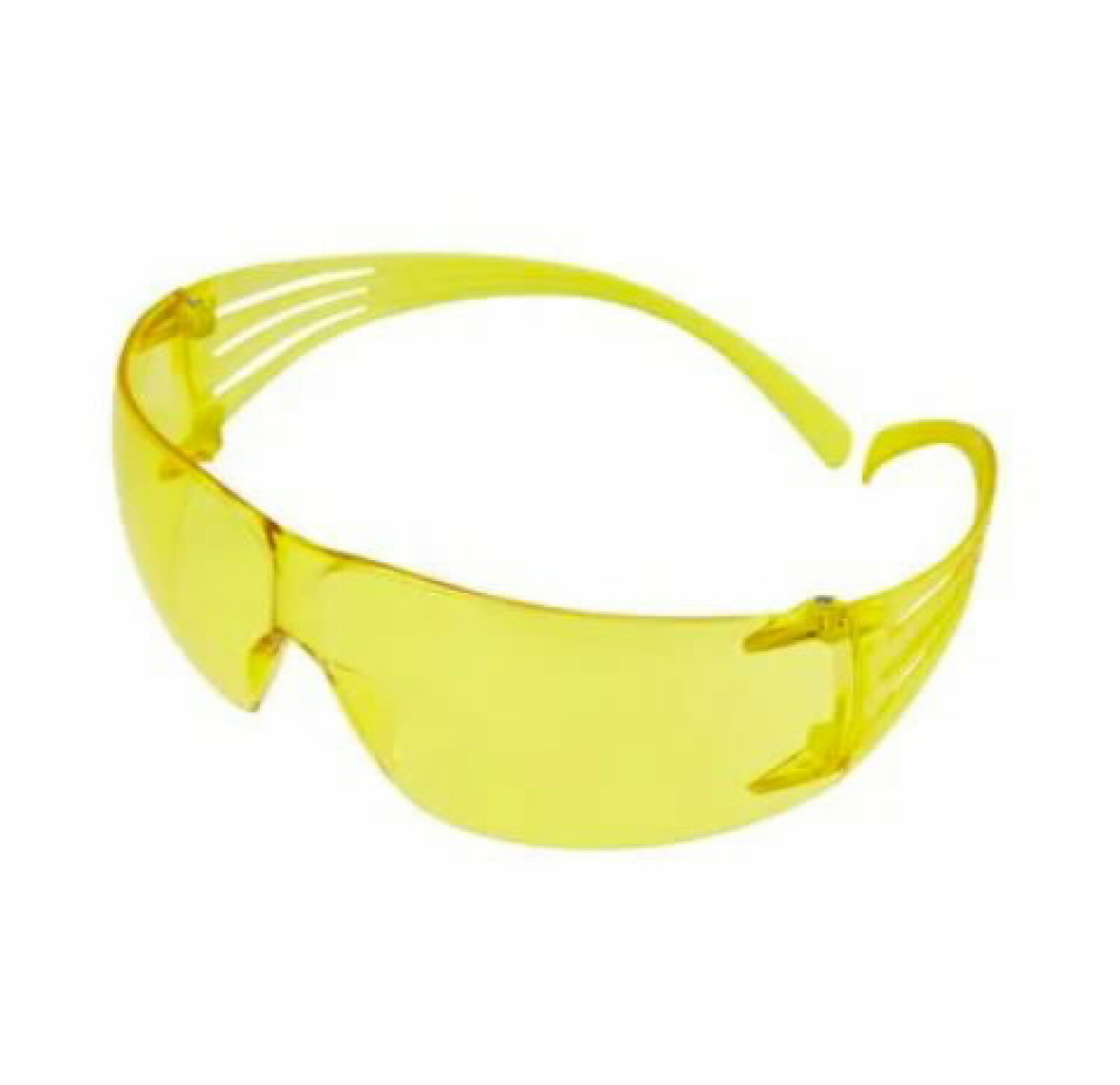 3M Aizsargbrilles SecureFit 200 SF203AFP, 0.02kg, dzeltenas, polikarbonāta lēcas, 99.9% UVA/UVB aizsardzība (SF203AFP)