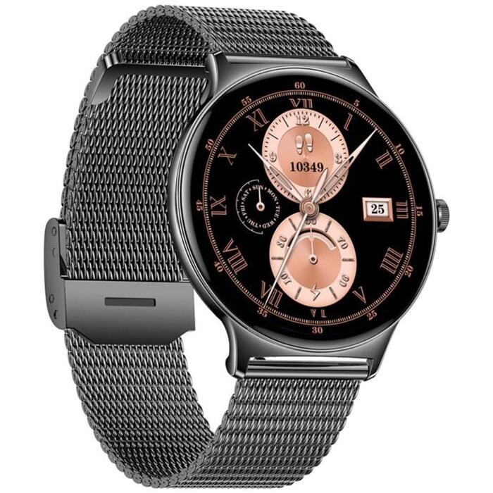 Colmi V89 viedpulkstenis V89 Steel Black