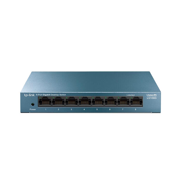 TP-LINK LS108G galda komutators, 8x10/100/1000Mbps, 11