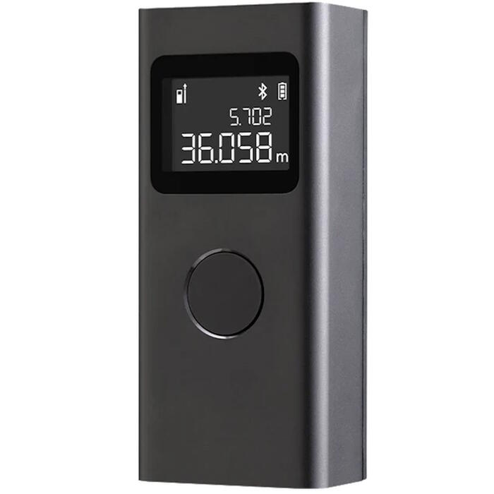 Digitālais lāzera attāluma mērītājs ar Bluetooth savienojumu ±3 mm precizitāti un 40 m mērīšanas diapazonu Smart Laser Measure Melns BHR5596GL Xiaomi (BHR5596GL)