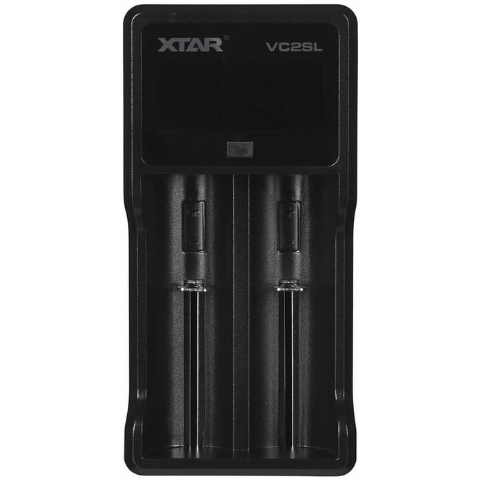 Xtar akumulatoru lādētājs VC2SL, 2 baterijas