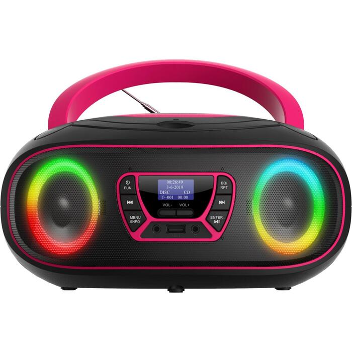 Denver TDB-212 Pink 111141900040, DAB+ Bumbokss