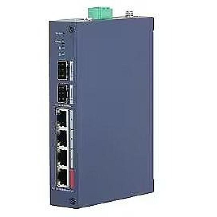 Dahua сетевой коммутатор CHS4206-4ET-90, 6 портов, 4 PoE, 100M, 90W PoE бюджет, настольная модель, L2 (CHS4206-4ET-90)