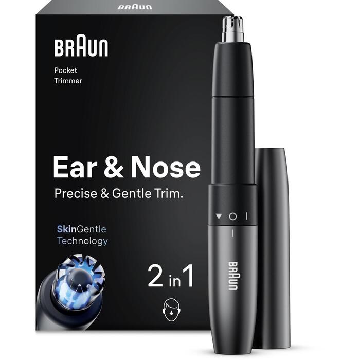 BRAUN deguna un ausu matiņu trimmeris