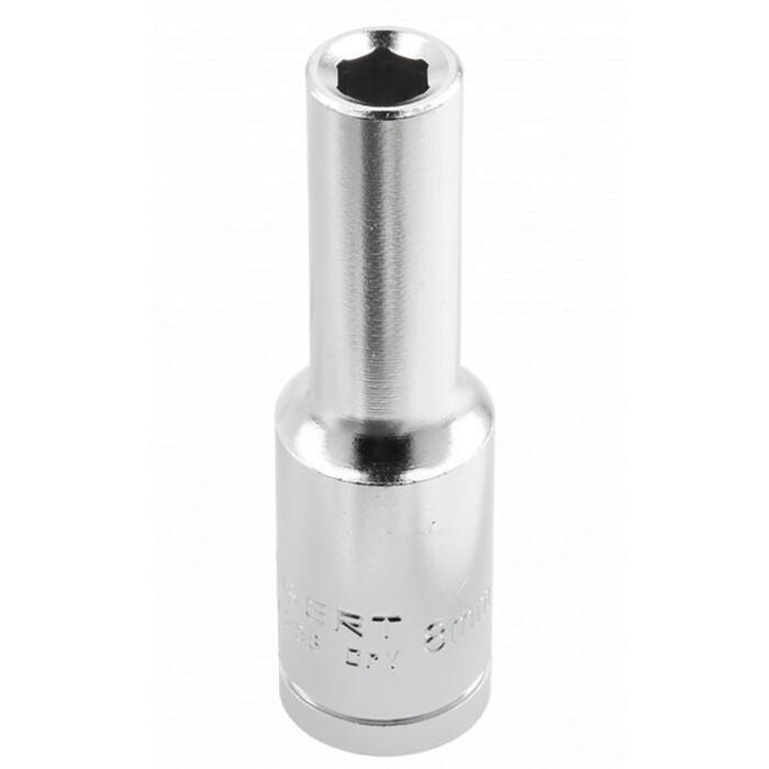 Hogert HT1A259 шестигранная головка, 1/2", 9мм, длинная, CrV (HT1A259)