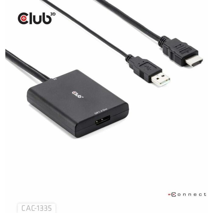 Club3D adapteris CAC-1335, HDMI 1, USB