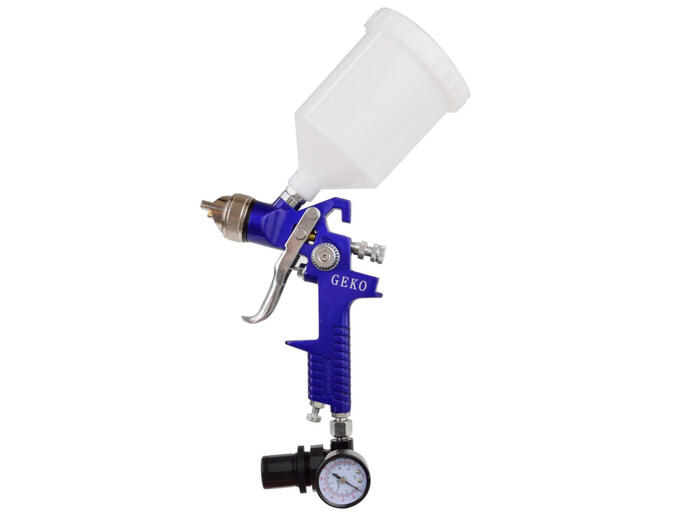 HVLP aerosola pistole ar gaisa regulatoru, G01182 GEKO (G01182)