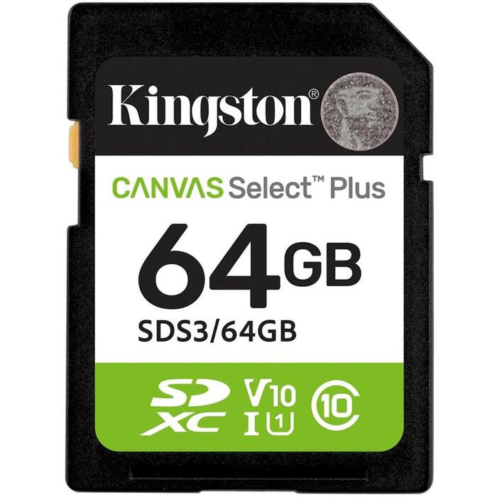 Kingston Kaste 64GB SDXC Canvas Select