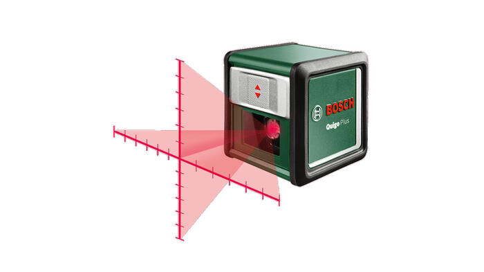 Krustlīniju lāzers Quigo Plus, 0603663602 BOSCH