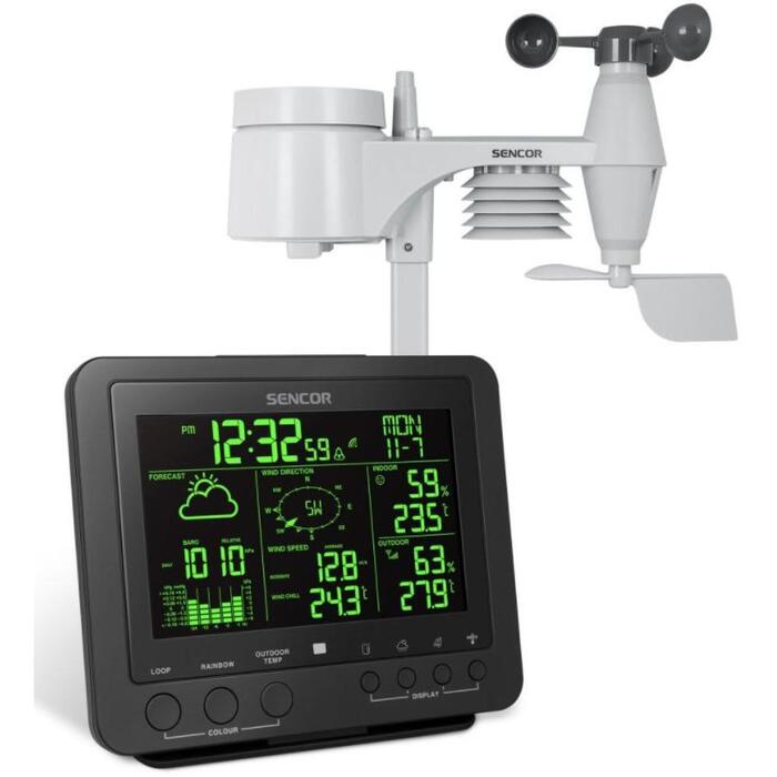 Sencor SWS 9700 laika stacija, 5in1