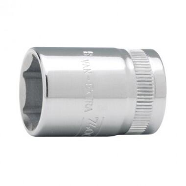 Seškantu muciņa 7400SM 22mm 3/8" 7400SM-22