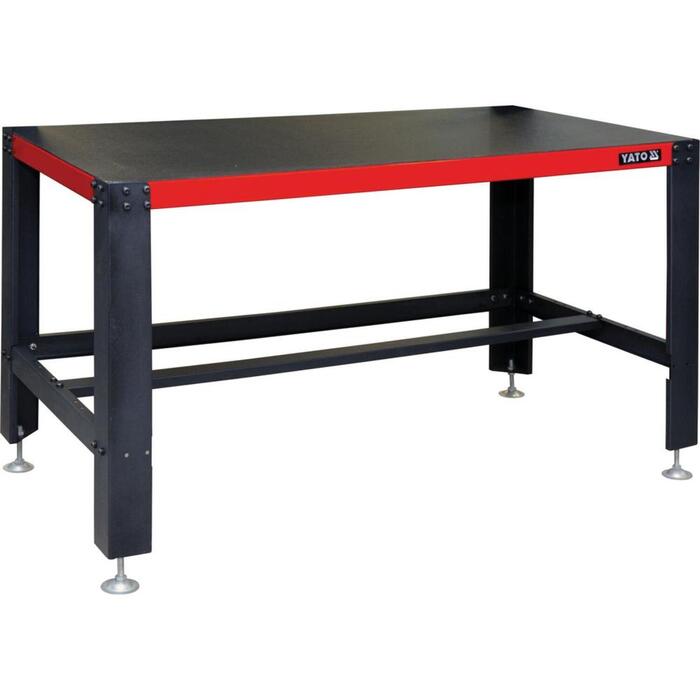 Yato darba galds YT-08920, 1500x780x830mm, 1000kg, tērauds, ABS darba virsma, regulējams augstums, nesalokāms (YT-08920)
