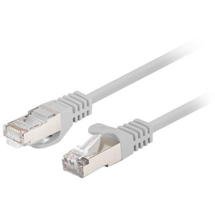 Lanberg Patchcord, PCF6-20CC-0050-S, 0.5м, 10Гбит/с, 250МГц, CCA, F/UTP, разъемы RJ45 мужские (PCF6-20CC-0050-S)