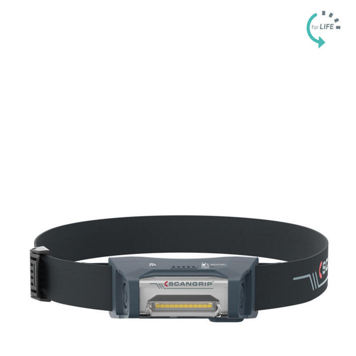 Galvas lukturis LED I-VIEW 400lm, uzlādējams