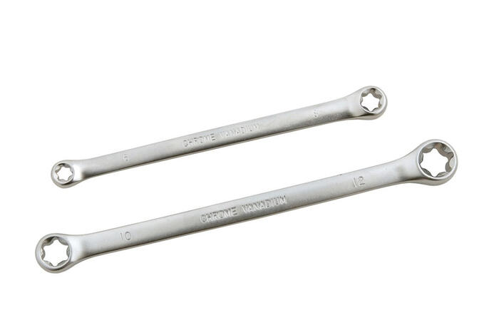E-atslēgas (2 gab,) E6-E8, E10-E12 K2953 KAMASA TOOLS (K2953)