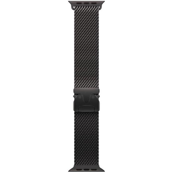 APPLE 49mm Black Titanium Milanese Loop