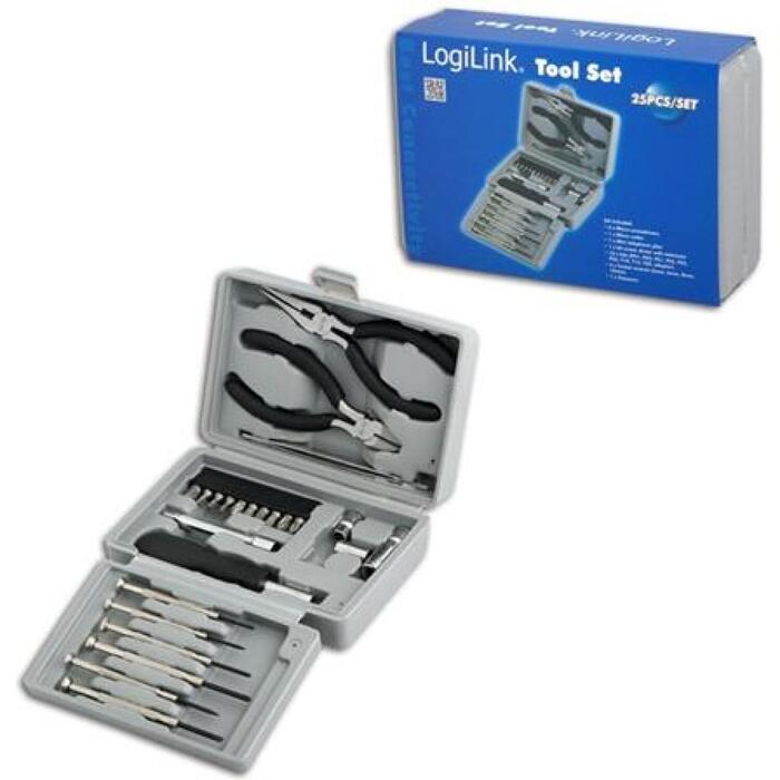 LogiLink WZ0023 instrumentu komplekts, 25 gab