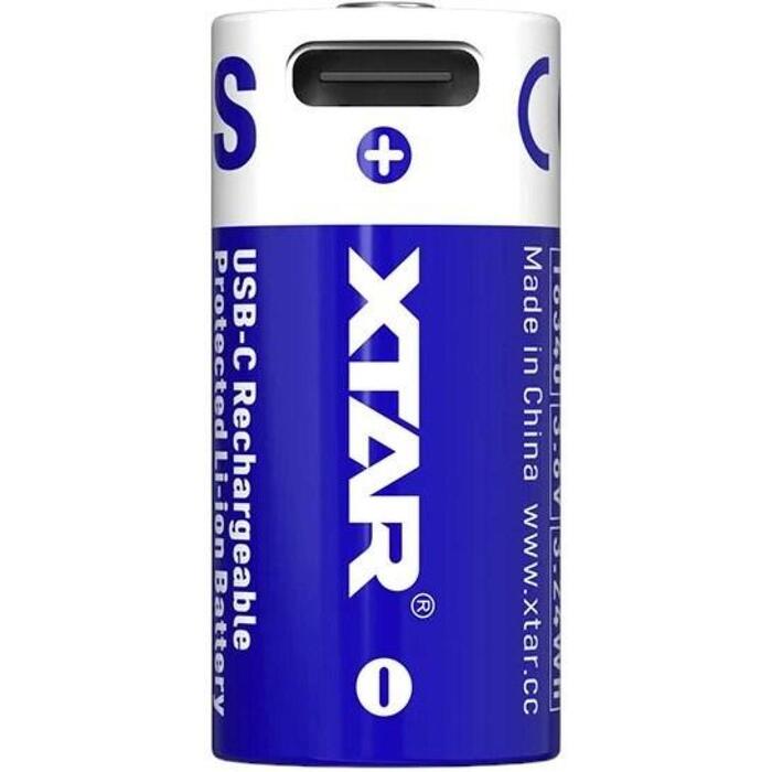 Xtar Akumulators 16340-900, 3.7V, 900mAh
