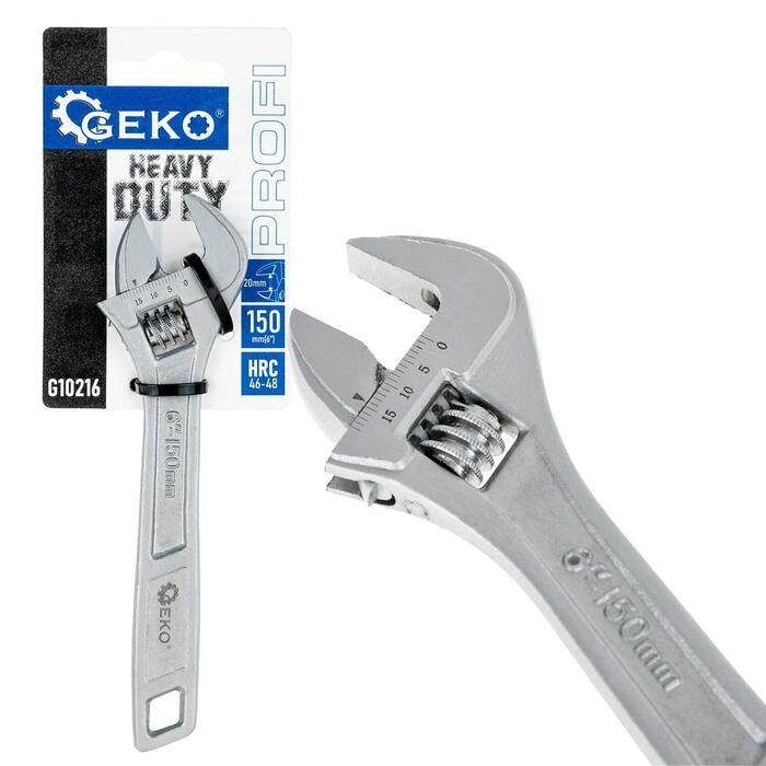 Regulējamais uzgriežņu atslēga 0-20mm 6" PROFI