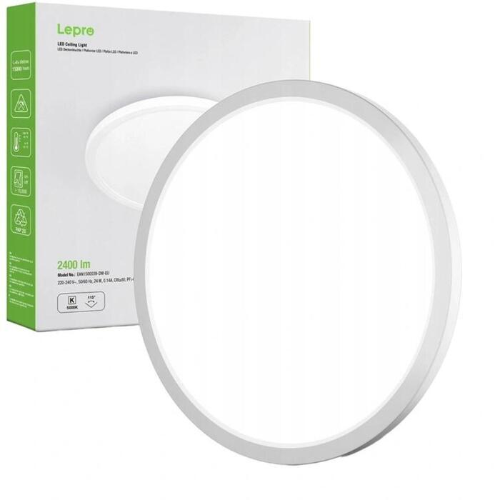 LEPRO 1500039-DW-EU griestu lampa, 24W, 2400lm