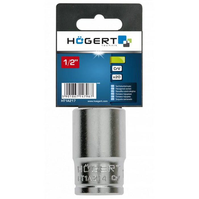 Muciņu atslēga 1/2" 14mm HT1A214 HOGERT (HT1A214)