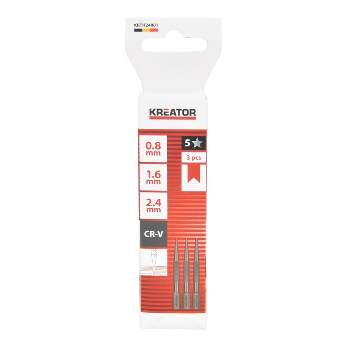 Naglu sitēju komplekts KREATOR KRTH24001 0