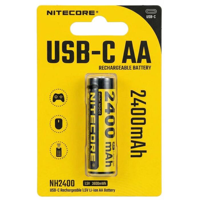 Nitecore Lādējāmās baterijas NC-NH24001 2400 mAh