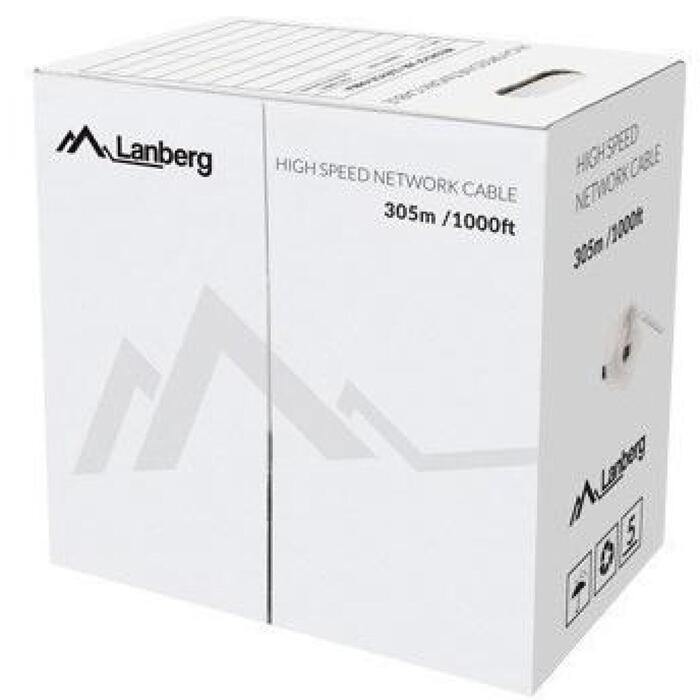 Lanberg kabelis UTP Cat.5e LCU5-12CU-0305-Y